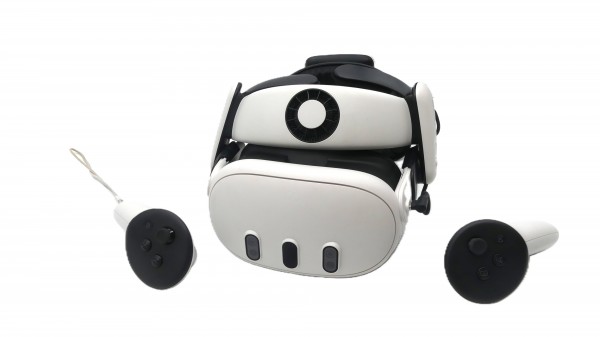 Meta Quest 3 512GB weiß, inkl. 2 Controller OHNE OVP, VR-Brille gebraucht