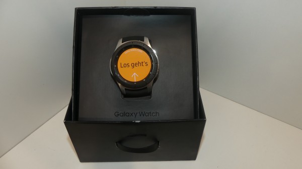 Samsung Galaxy Watch R800 46mm WI-FI silber Smartwatch Wie Neu mit OVP