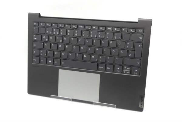 Tastatur inkl. Topcase Assembly für Lenovo Yoga Slim 7 (13ACN5), QWERTZ, Silber/Grau , gebraucht