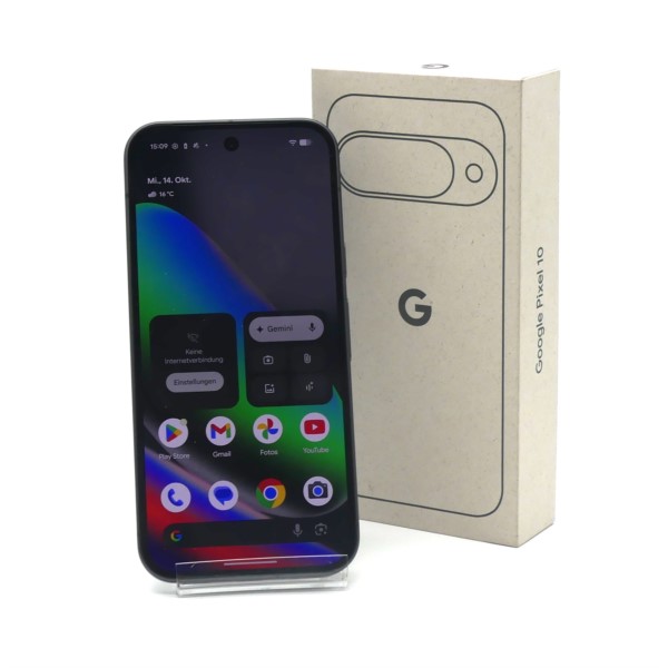 Google Pixel 10 128GB Schwarz 12GB RAM Handy gebraucht