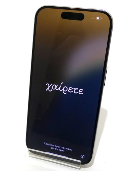 Apple iPhone 15 Pro Smartphone 128 GB Titan Weiß Akkustand 83% Gebraucht