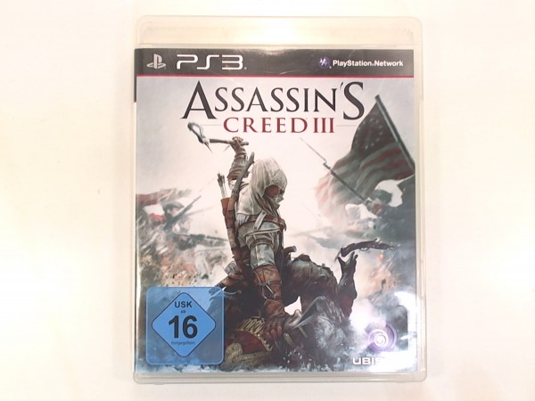 Assasin´s Creed III Ubisoft Sony PS3 Playstation Spiel Game