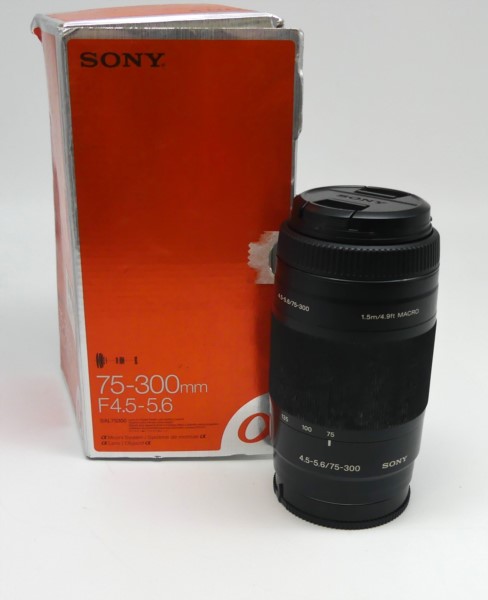 Sony 75–300 mm f/4.5–5.6 Kompaktes Super-Teleobjek