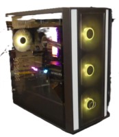 Gaming PC Intel Core i7 10th, 32GB, RTX 3080, 1TB SSD, Computer, Win 11, gebraucht