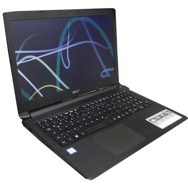Acer Aspire 3 A315-53-317L schwarz, Core i3-7020U, 8GB RAM, 128GB SSD, gebraucht Notebook