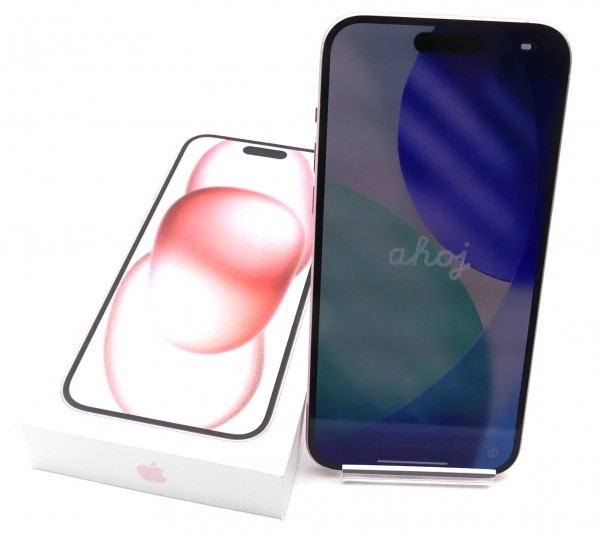 Apple iPhone 15 Plus 2796 x 1290 Pixel, 128 GB, 48 MP, 12MP, iOS 17, Pink, 99% Gesamtkapazität