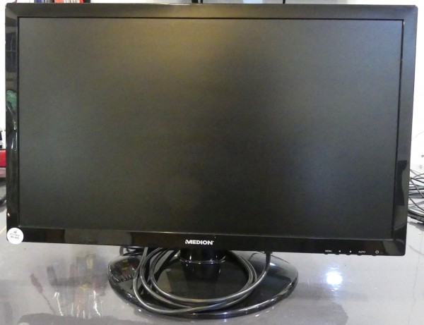 MEDION Akoya Monitor, 23,6`` LED Backlight, Modell MD20451 DE, schwarz, gebraucht