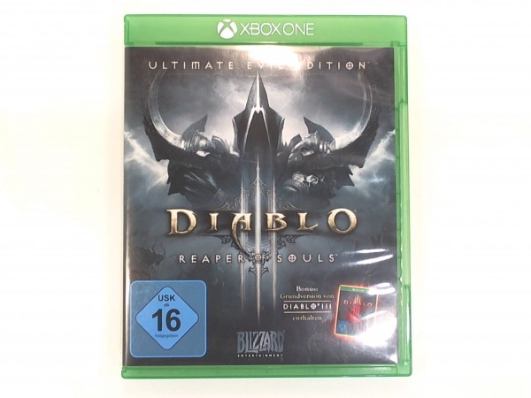 Diablo Reaper of Souls Ultimate Evil Edition Blizzard Microsoft XBOX One Spiel Game