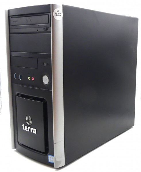 Terra PC System, Modell 1009648, Mini Tower, gebraucht