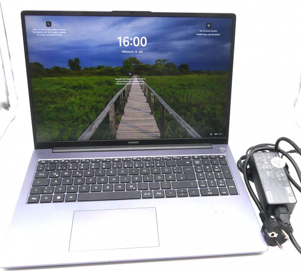 Huawei MateBook D16, Intel Core i5, 16", 16GB, 512 GB, Win 11, Notebook, gebraucht