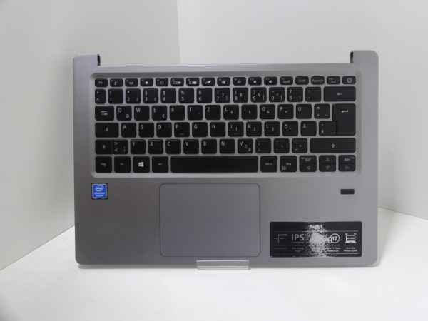 Tastatur für Notebook Acer 114-32-p78e Silber Keyboard inkl. Topcase DE (deutsch)
