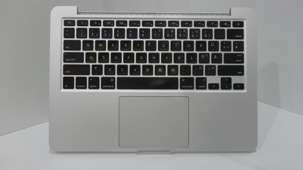 Tastatur für APPLE A1502 Anfang 2015 Keyboard inkl. Topcase DE (deutsch) (überklebt)