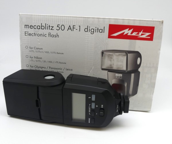 Metz 50 AF-1 digital Blitzlicht Blitzgerät