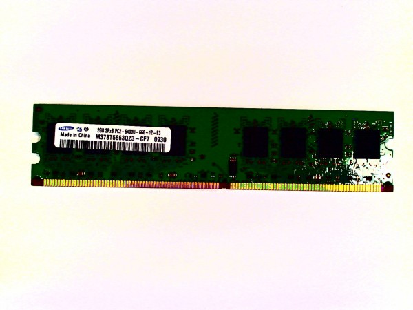 Samsung DDR2 2GB 800MHz M378T5663QZ3-CF7 Speicher