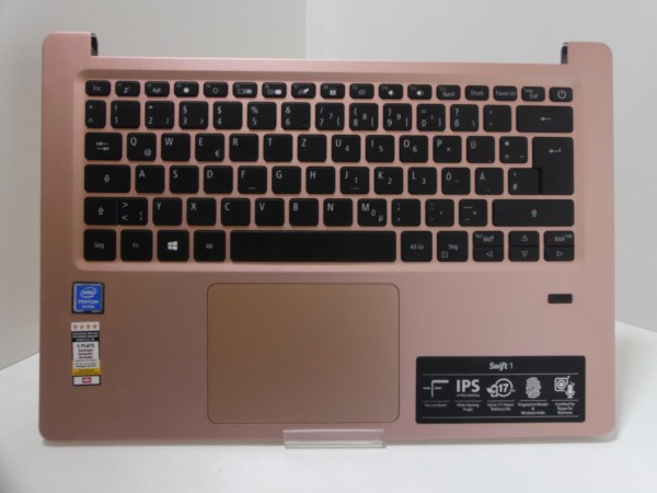 Tastatur für Notebook Acer SF114-32-P1S3 Gold Keyboard inkl. Topcase DE (deutsch)