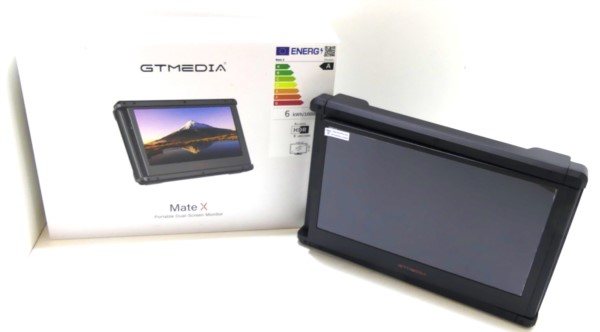 GTMedia MateX Portable Dual-Screen Monitor, 11.6", 1920x1080px, monitor gebraucht