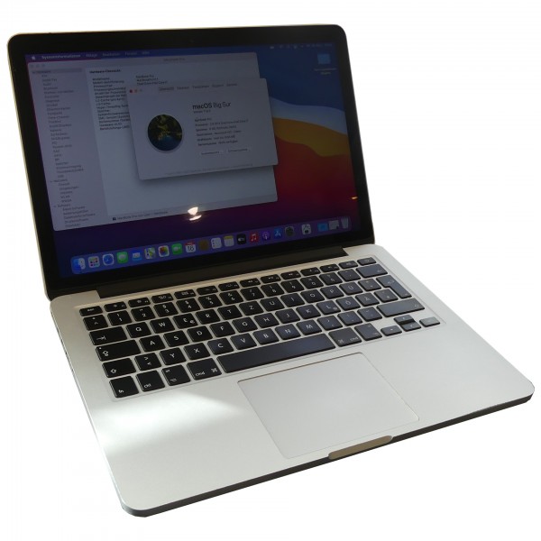 Apple Macbook A1502 i7 2,8GHz 8GB 500GB SSD 13,3&quot; OS X Ende 2013
