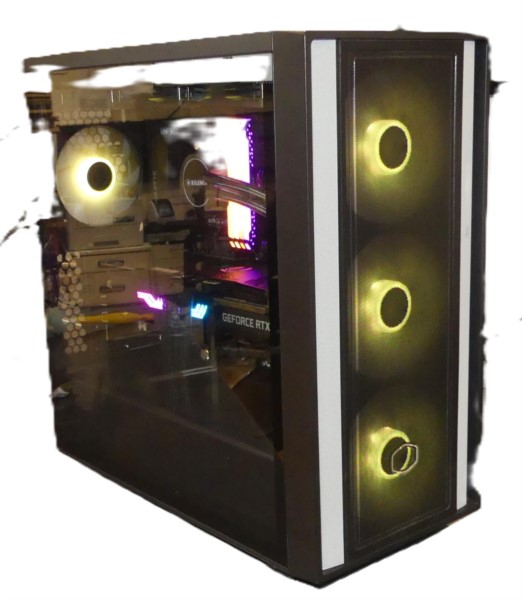Gaming PC Intel Core i7 10th, 32GB, RTX 3080, 1TB SSD, Computer, Win 11, gebraucht