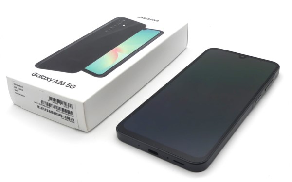 Samsung Galaxy A26 5G, 128 GB, schwarz, gebraucht