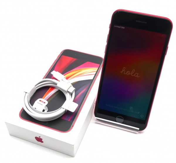 Apple iPhone SE 1334 x 750 Pixel, 64 GB,3GB, 12 MP, iOS, Rot, Akkuzustand: 86%