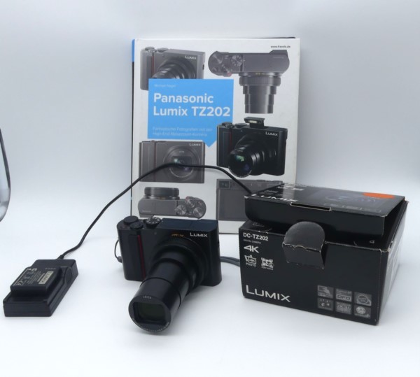 Panasonic Lumix DC-TZ202 20,1 MP MOS Kein Bajonett Kamera gebraucht