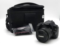 Canon EOS250D Kamera, gebraucht, inklusive Tasche (Cullmann), Akku, Battery charger