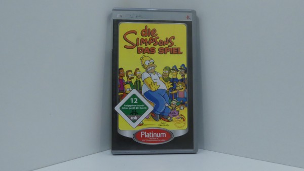 die Simpsons Das Spiel EA Sony PSP Playstation Spiel Game