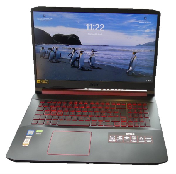 Acer Nitro 5, Intel i7 , GTX 1660, 17" , Laptop, Gaming, Gebraucht